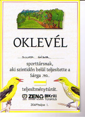 Teljesítménytúrák :: Sárga 70 teljesítménytúra :: sárga 70.jpg :: 