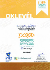 Teljesítménytúrák :: Sebes Pisztráng teljesítménytúra :: oklevél.jpg :: 