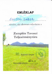 Teljesítménytúrák :: Zemplén tavaszi teljesítménytúra :: oklevél_.jpg :: 