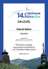 Teljesítménytúrák :: Decathlon Mátra tt 50 :: oklevél.jpg :: 